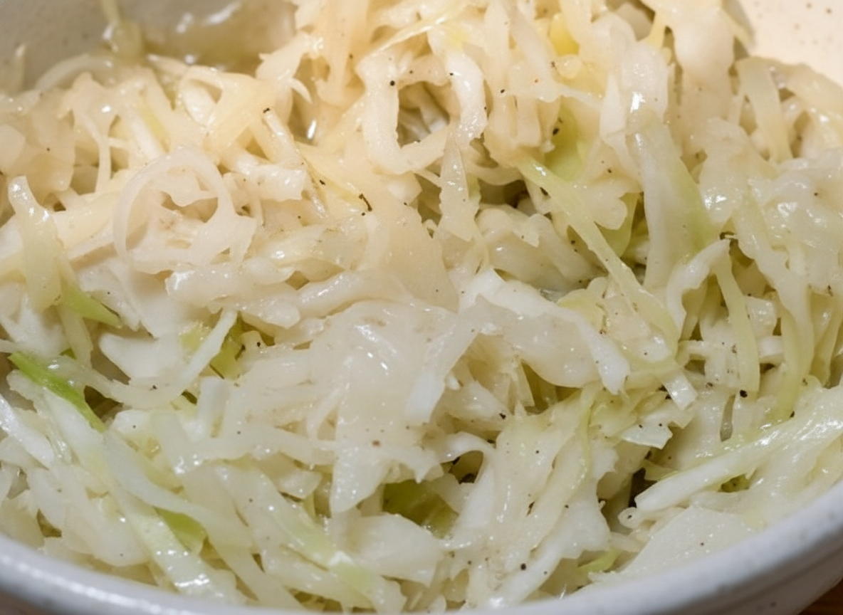 سالاد کلم و پیاز