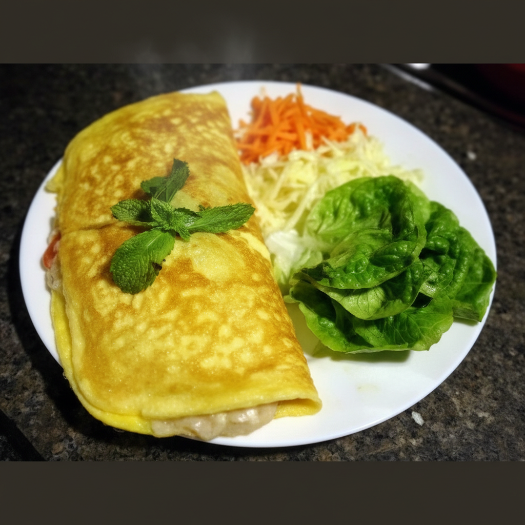 املت قارچ با پنیر