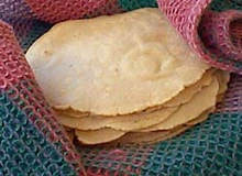 تورتیلا با آرد سفید