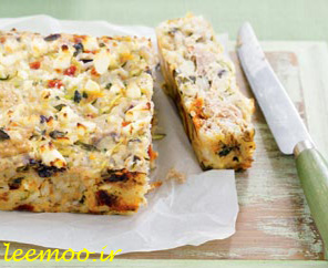کیک پلو و تن ماهی