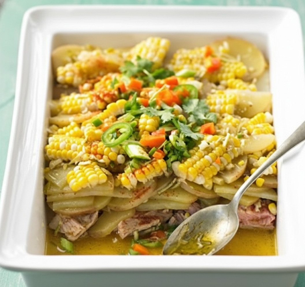 سالاد ماهی با ذرت