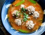 سوپ گوشت مکزیکی