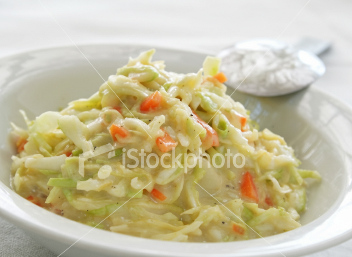 سالاد کول اسلو کنتاکی (سالاد کلم)