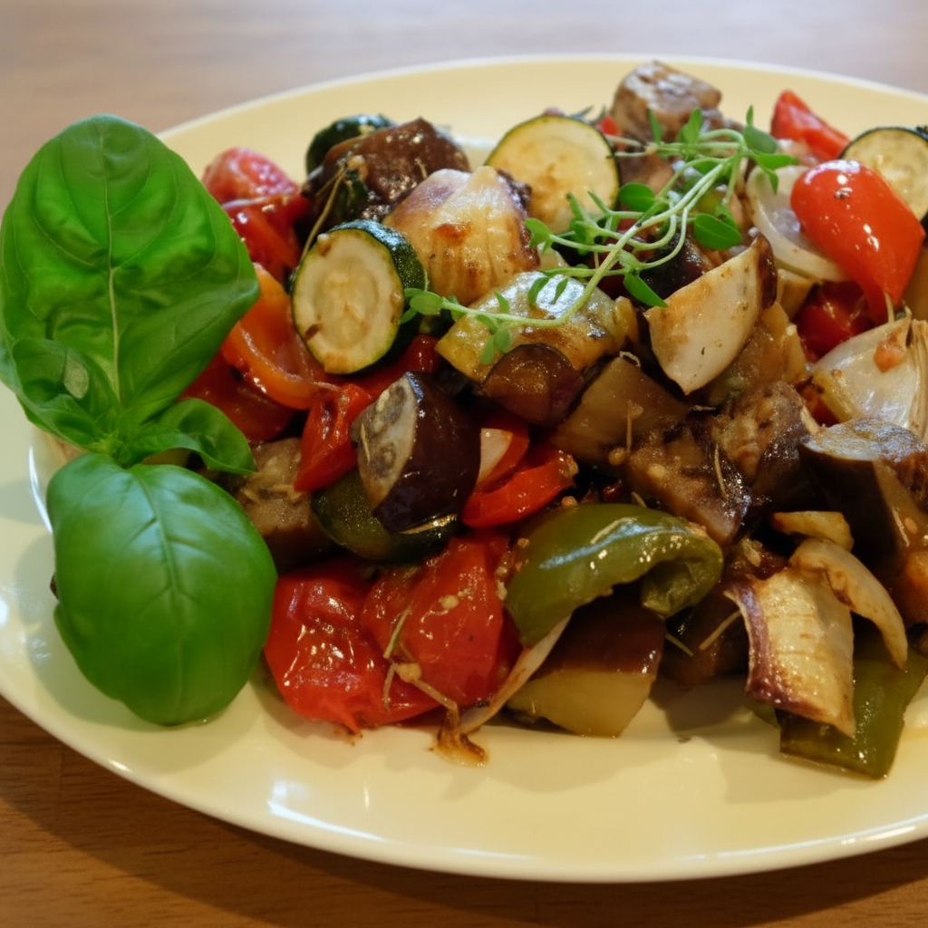 سبزیجات کباب شده