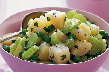 سالاد گرم سیب زمینی