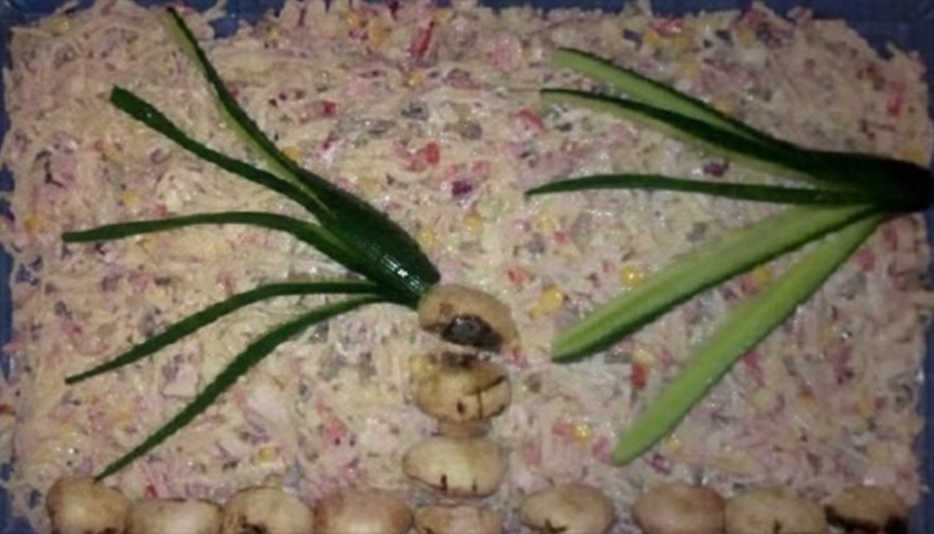 سالاد سیب ترش