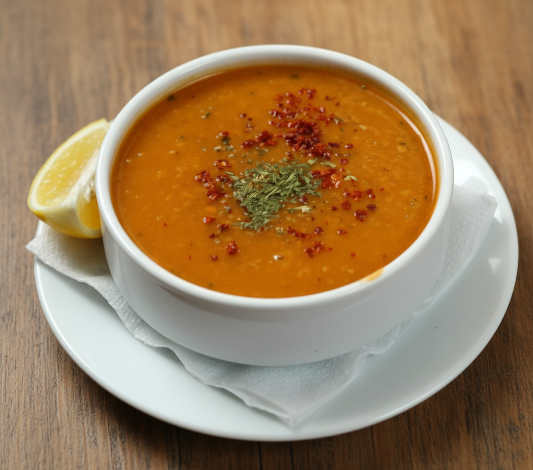 سوپ دال عدس