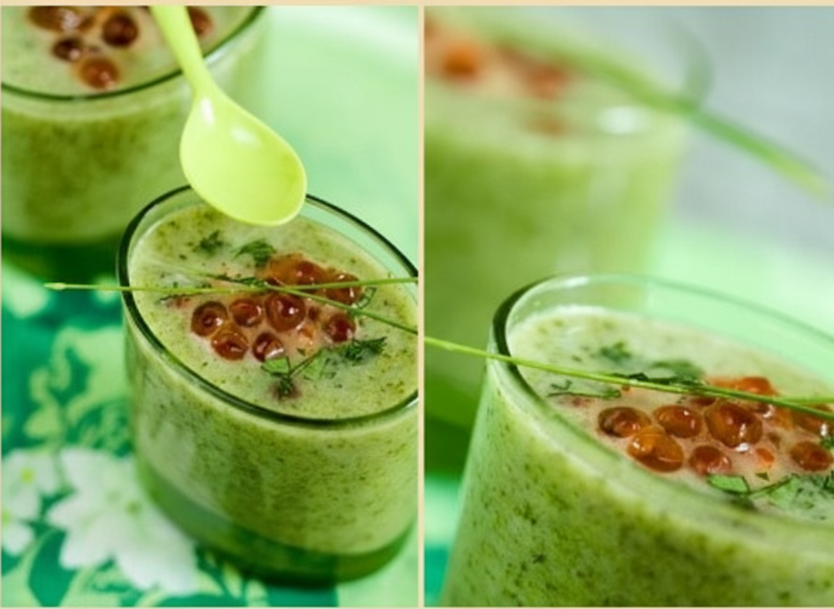 سوپ کاهو فنجانی