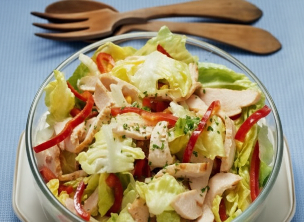 سالاد بوقلمون