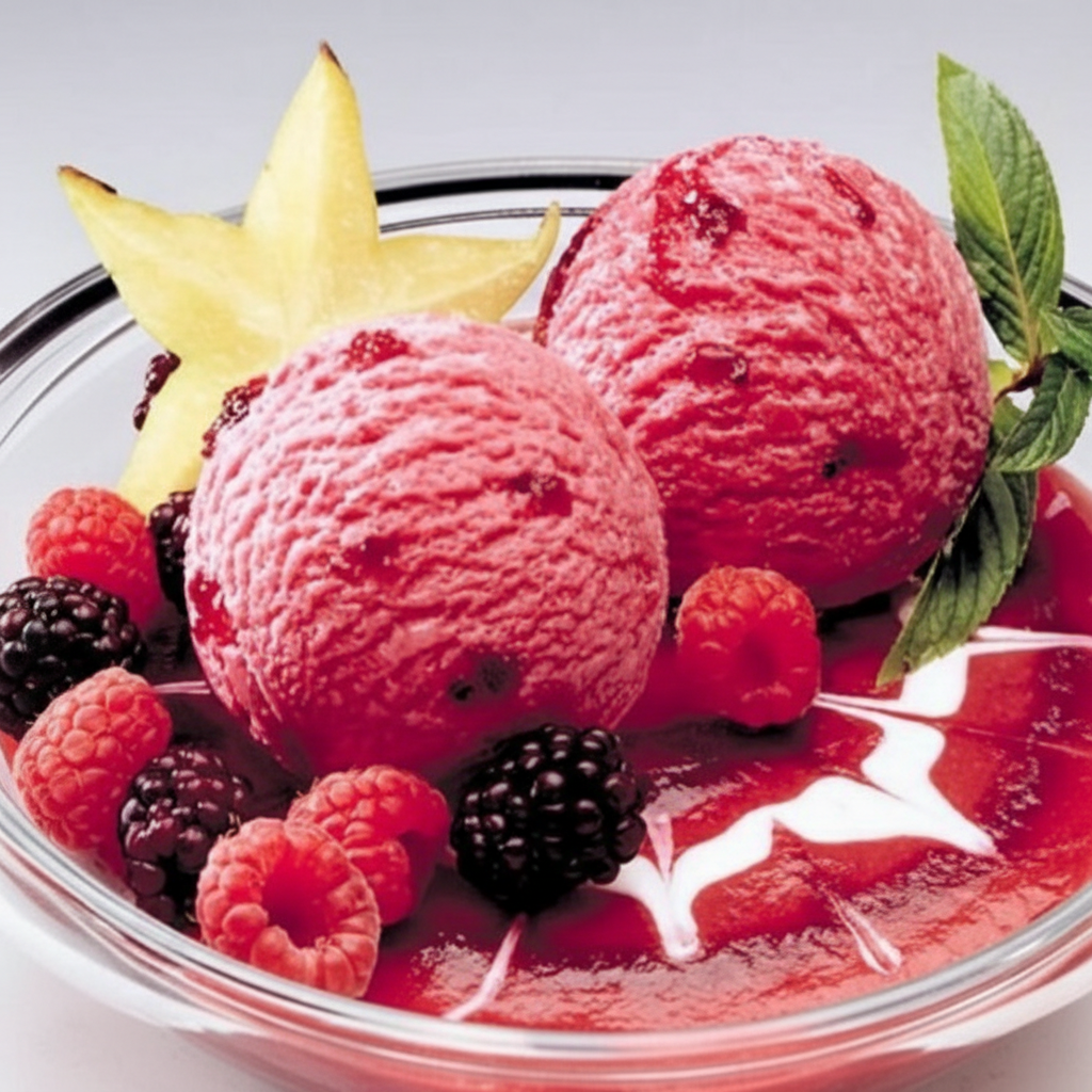 بستنی شاتوتی با ماست