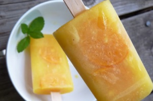 بستنی یخی پرتقالی