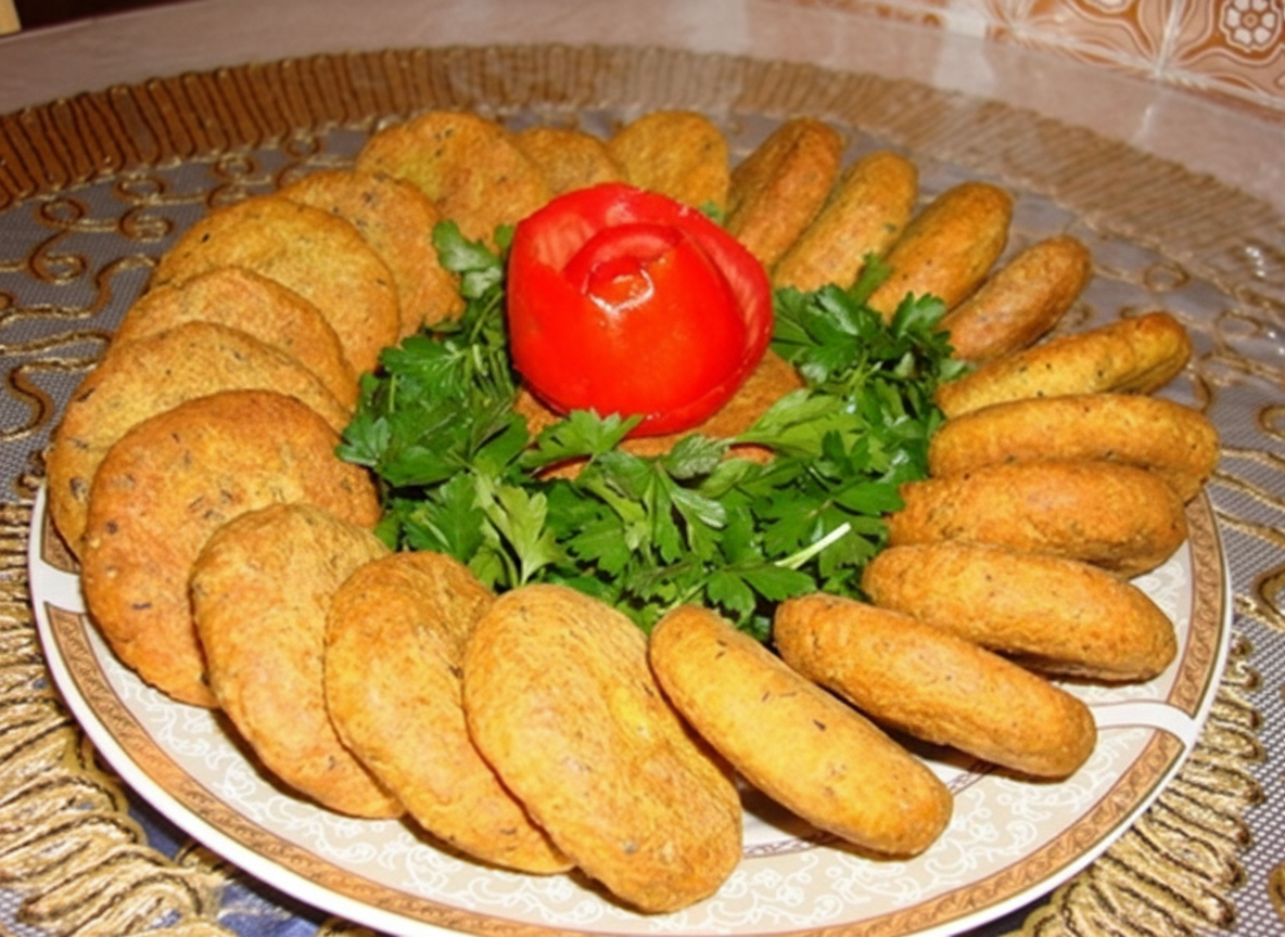 شامی کباب با گوشت مرغ