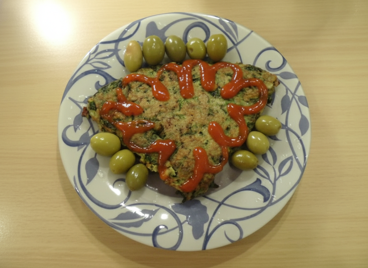 کوکو سبزیجات مخلوط