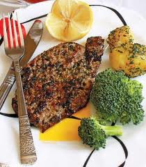 استیک شتر مرغ