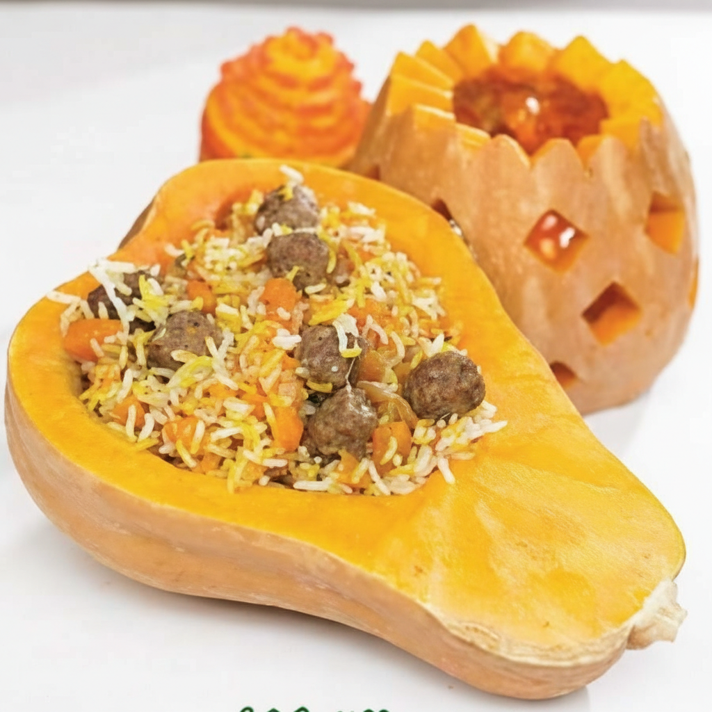 کدوحلوایی پلو