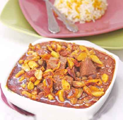 خورشت پسته