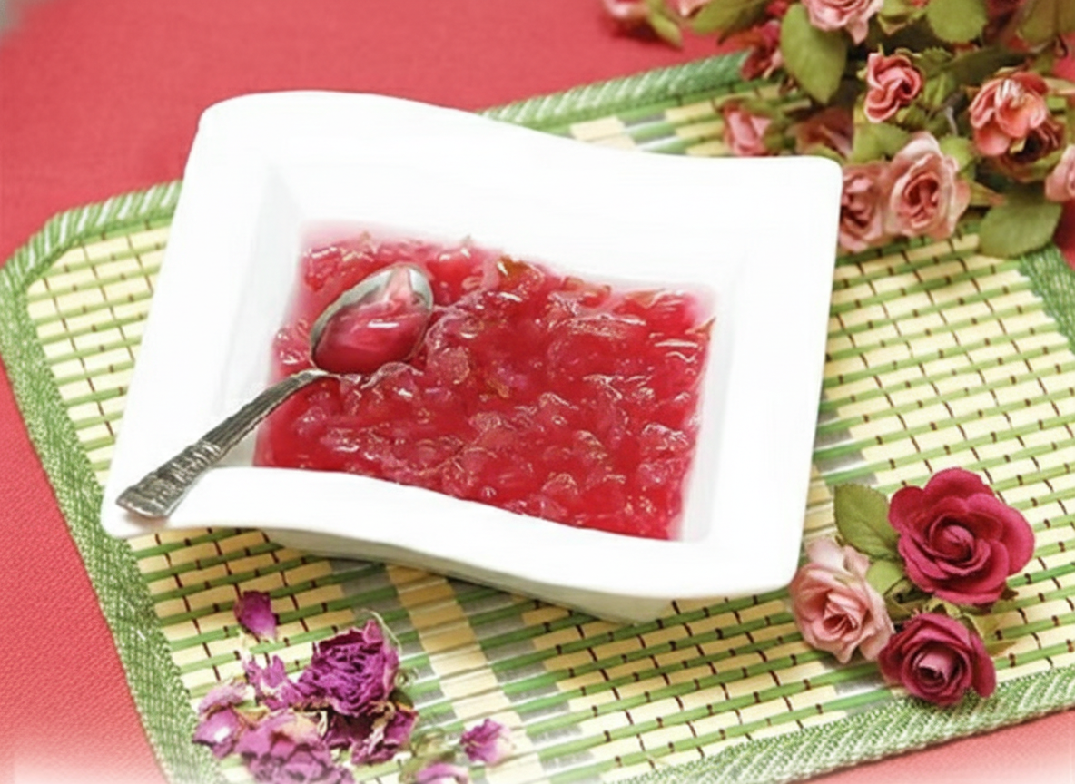 مربای گل سرخ