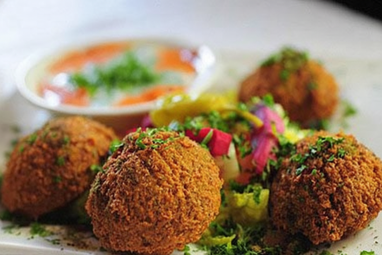 فلافل با سیب زمینی