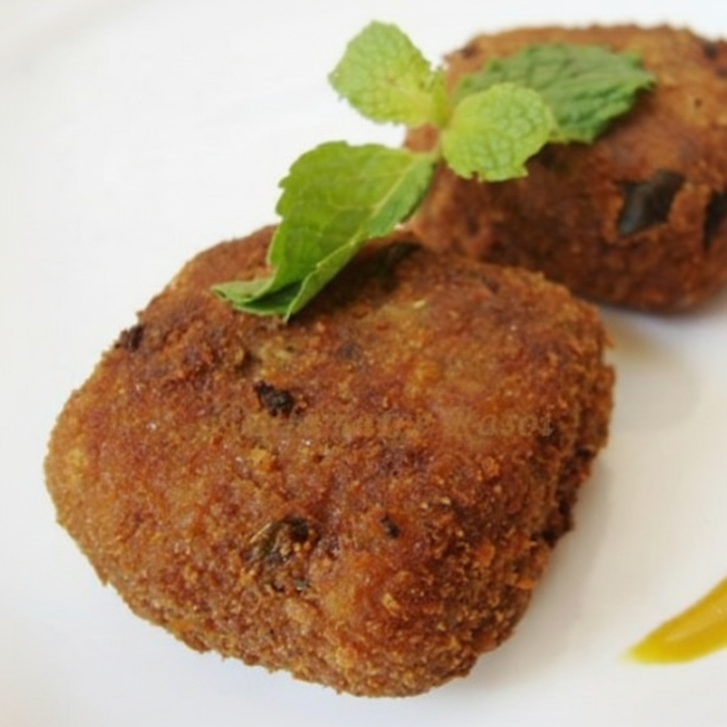 کتلت تن ماهی با ذرت