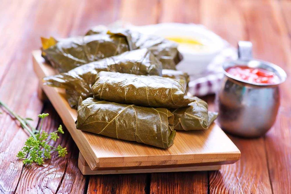 دلمه برگ مو ترکیه