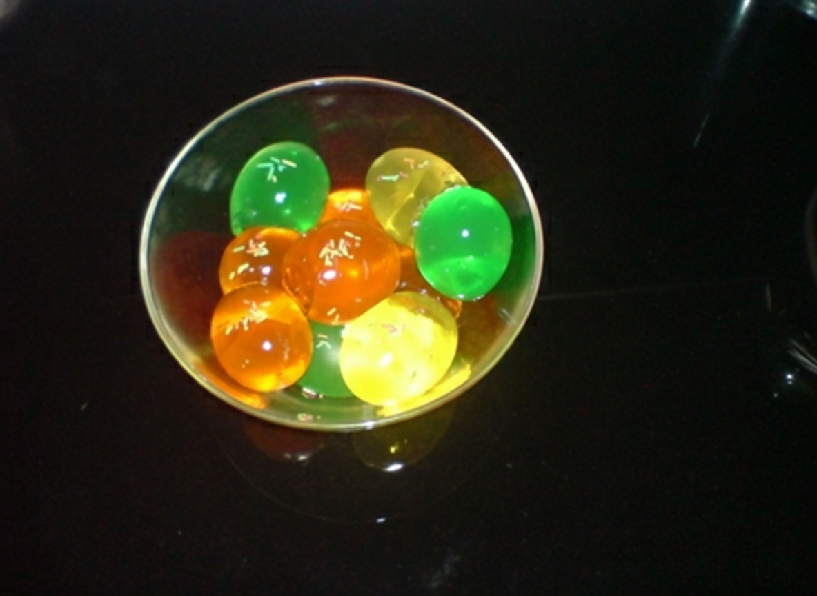 ژله تخم مرغی