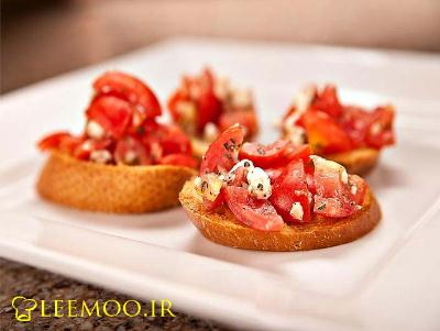 نان سیر با پنیر فتا