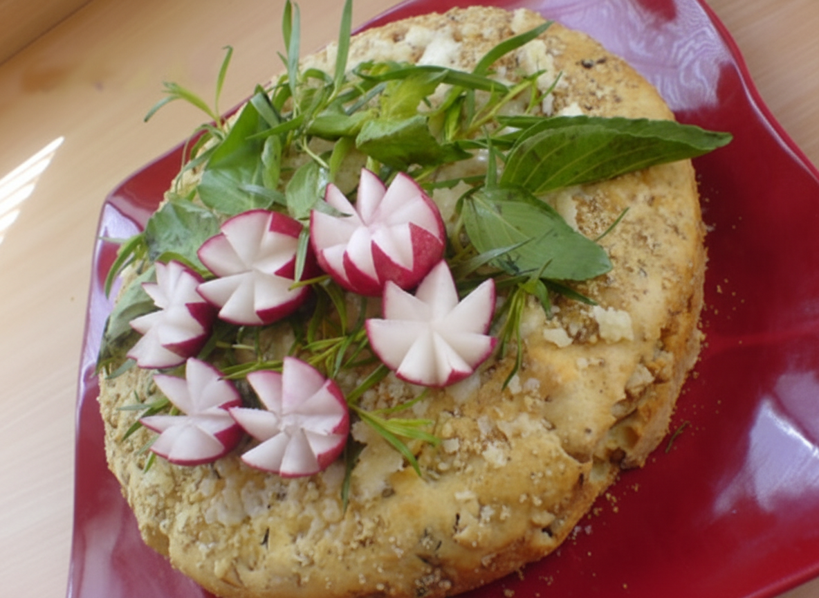 کیک سوسیس و گردو