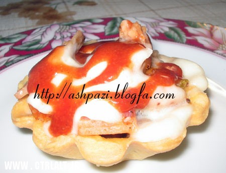 تارت گوشت و قارچ