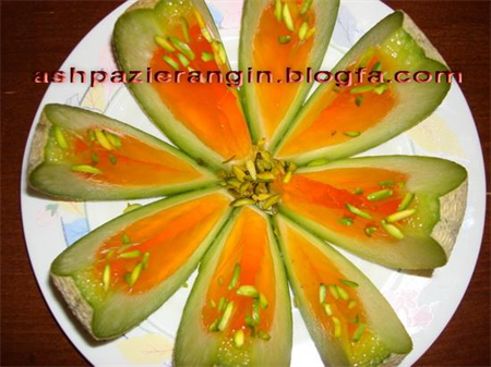 ژله درطالبی