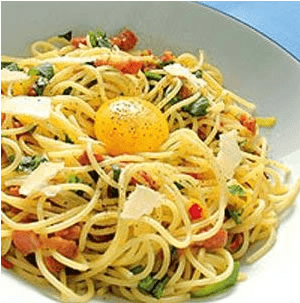اسپاگتی‌ با سس‌ راتاتول‌
