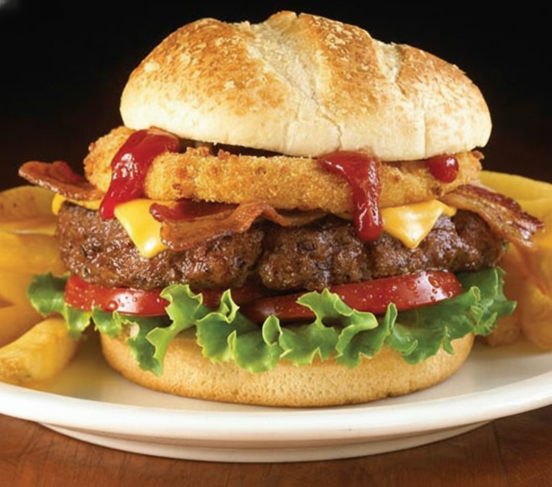 همبرگر با سویا