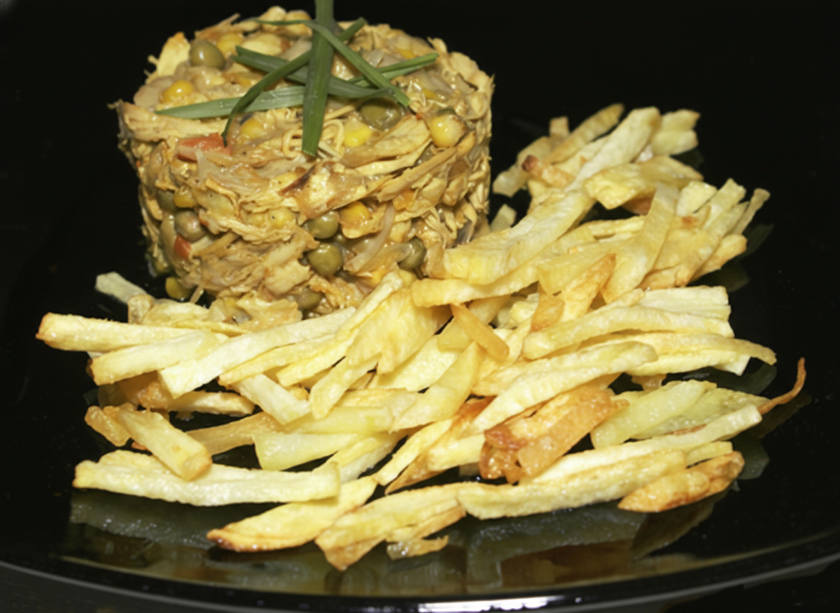 خوراک مرغ مکزیکی