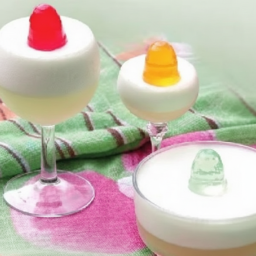 کرم ژله دو رتگ