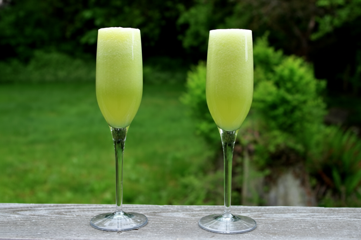 نوشیدنی بلینی خربزه بدون الکل